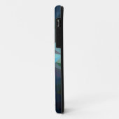 Blue Green Abstrakt Pyramid Art Case-Mate iPhone C Hülle (Hinten/Links)
