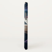 Blue Green Abstrakt Pyramide Art Case-Mate iPhone Hülle (Hinten/Rechts)