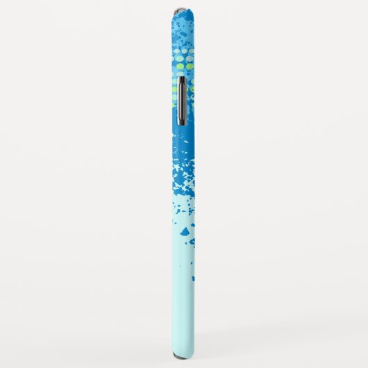 Blue Green abstrakt surf's up case (Hinten/Rechts)