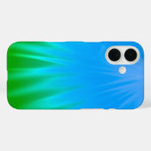 Blue & Green Aurora-Inspiriert iPhone 16 Fall Case-Mate iPhone Hülle (Rückseite (Horizontal))