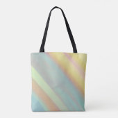 Blue Green Beach Coastal Initials  Tasche (Rückseite)