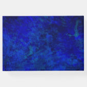 Blue Green Bear Paws - Gästebuch (Rückseite)