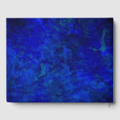 Blue Green Bear Paws - Gästebuch (Rückseite)