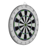 Blue Green Black Dartboard Dartscheibe (Vorderseite Links)