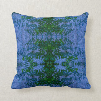 Blue Green Botanic Kissen