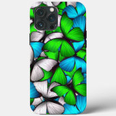 Blue-Green Butterfly iPhone | Schmetterling iPhone Case-Mate iPhone Hülle (Rückseite)