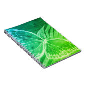 Blue Green Butterfly Notebook Notizblock (Rechte Seite)