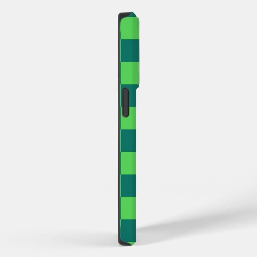 Blue Green Checked Phone Case (Rückseite / Rechts)