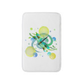 Blue Green Dragonfly Bath Mat Badematte (Vorderseite Vertikal)