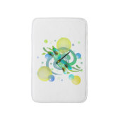Blue Green Dragonfly Bath Mat Badematte (Vorderseite Vertikal)