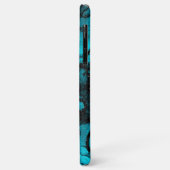 Blue Green Emerald Marble mit Glitzer Case-Mate iPhone Hülle (Hinten/Links)