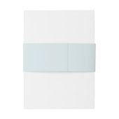 Blue Green Eucalyptus Wedding Invitation Bly Ba Einladungsbanderole (Rückseitenbeispiel)