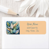 Blue Green Gold Latte Blätter (Insitu)