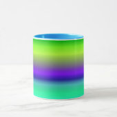 Blue Green Gradient Tasse (Zentrum)