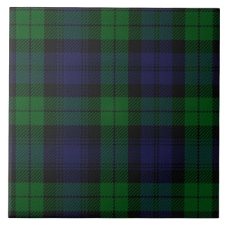 Blue Green Highland Sunderland Tartan Karo Fliese