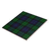 Blue Green Highland Sunderland Tartan Karo Fliese (Seite)