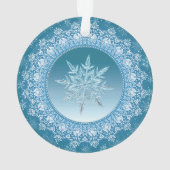 Blue Green Ice Ornament (Rückseite)