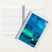 Blue Green Imagine Notizblock (Innen)