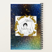 Blue Green Imagine Notizblock (Rückseite)