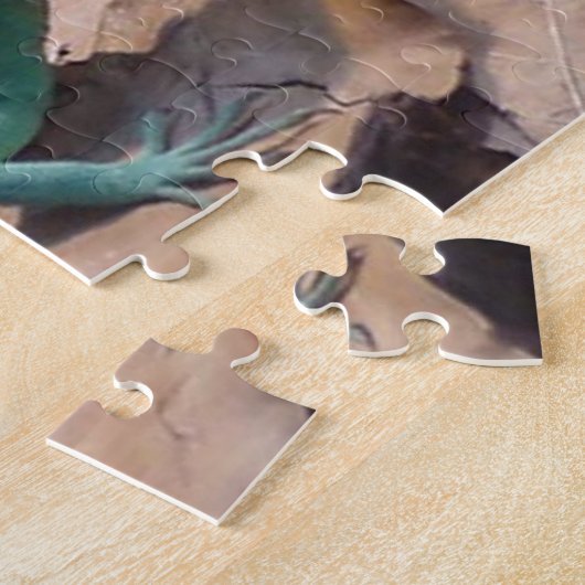 Blue Green Lizard Puzzle (Seite)