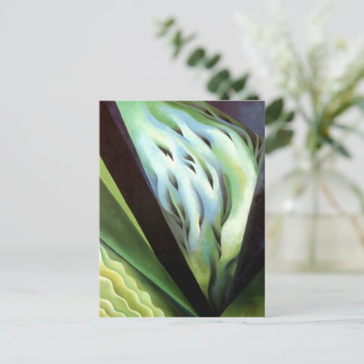 Blue Green Music Postkarte (Stehend Vorderseite)