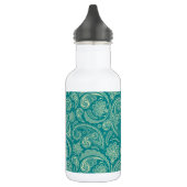 Blue Green Paisley Edelstahlflasche (Links)