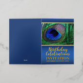 Blue Green Peacock Fee Sonderveranstaltung Geburts (Äußere Ablage)