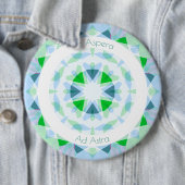 Blue Green Per Aspera Ad Astra Stars Motivierend Button (Beispiel)