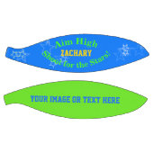 Blue Green Personalisiert Name Stars Basketball (Panele)