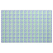 Blue & Green Pickleball Paddle Green Pickleballs Stoff (Fat Quarter (45,7 x 55,9 cm))