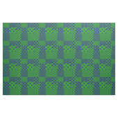 Blue Green Polka Dots Patchwork  Stoff (Yard (91,4 cm))