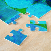 Blue & Green Puzzle (Seite)