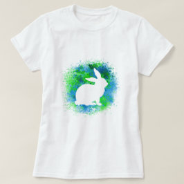 Blue Green Rabbit T-Shirt