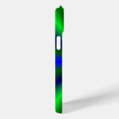 Blue Green Rainbow Case-Mate iPhone Hülle (Rückseite / Rechts)
