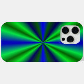 Blue Green Rainbow Case-Mate iPhone Hülle (Rückseite (Horizontal))