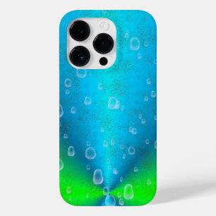 Blue Green Rainbow in Elephant Skin Leather Optik Case-Mate iPhone Hülle