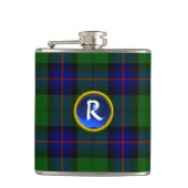 BLUE GREEN SCOTTISH TARTAN SAPPHIRGEM MONOGRAM FLACHMANN (Vorderseite)