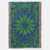 Blue Green Summer Decke (Vorderseite Vertikal)