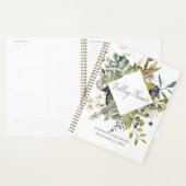Blue & Green Tropical Wedding Planner Notebook Planer (Anzeige)