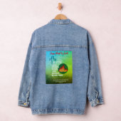 Blue & Green Truth wird Denim Jacket Stand halten Jeansjacke (Hangar)