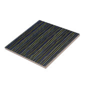 Blue Green Vertikal Lines Tile Fliese (Seite)