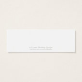 Blue & Green Wedding Website Information Cards (Rückseite)