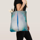 Blue Green White Art von Georgia O'Keeffe Tasche (Von Nahem)
