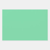 Blue, Green & White Plaid Geschenkpapier Set (Vorderseite 2)