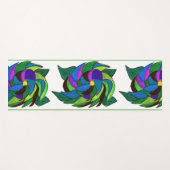 Blue & Green Yoga Mat Yogamatte (Vorderseite (Horizontal))