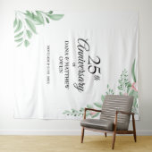 Blue Greenery 25-jähriges Foto Hintergrund Wandteppich (Beispiel (Horizontal))