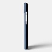 Blue grey and black stripes Case-Mate iPhone case (Rückseite / Links)