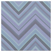 Blue-Grey Zigzag Stripes Stoff (Nahaufnahme)