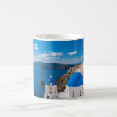 Blue Griechenland Kaffeetasse (Mittel)