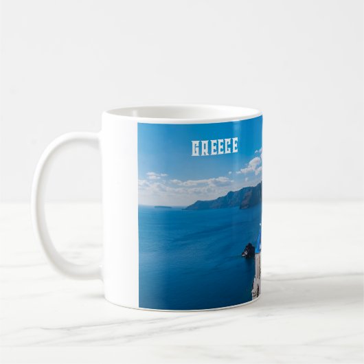 Blue Griechenland Kaffeetasse (Links)